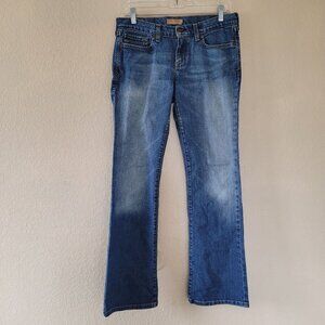 VTG Abercrombie & Fitch Bootcut Jeans Womens Size 6R Medium Wash Mid Rise y2k